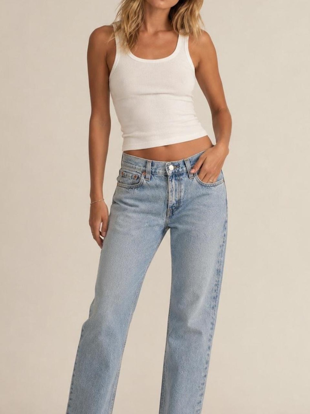 Levi’s low pro straight jeans - Picture 1 of 6